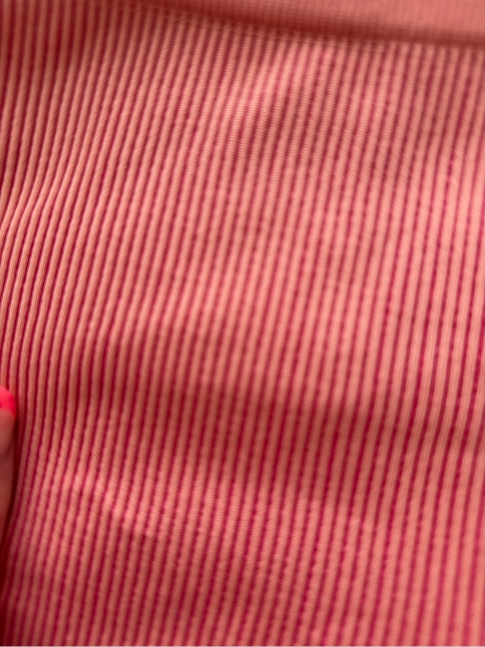 Colsie Pink Ribbed Bike Shorts - Picture 4 of 4